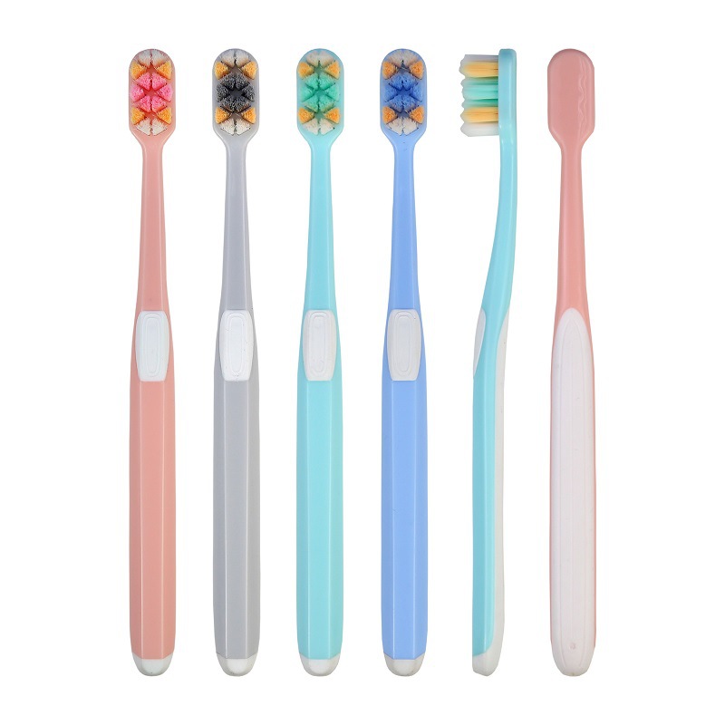 Ultra soft bristled toothbrush